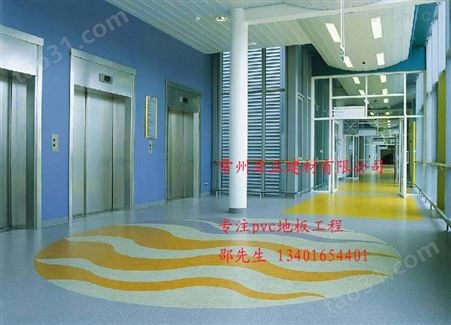 常州pvc地板 休闲办公场所塑胶地板 商用pvc地板